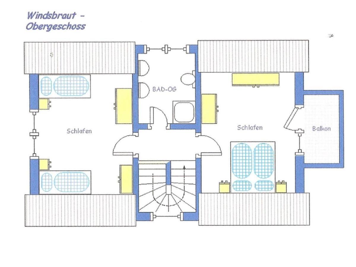 Reetdachhaus Windsbraut Villa Breege Exterior foto